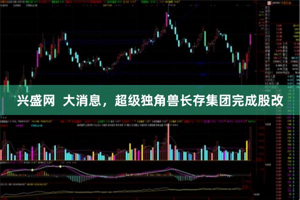 兴盛网  大消息，超级独角兽长存集团完成股改